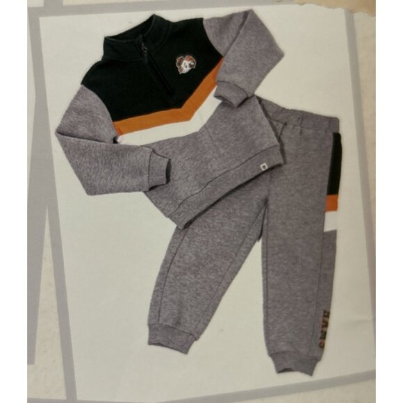 NEW Colorado State Rams The Yard 1/4 Zip Sweatshirt Sweatpants Outfit Boys 3T - Picture 12 of 13